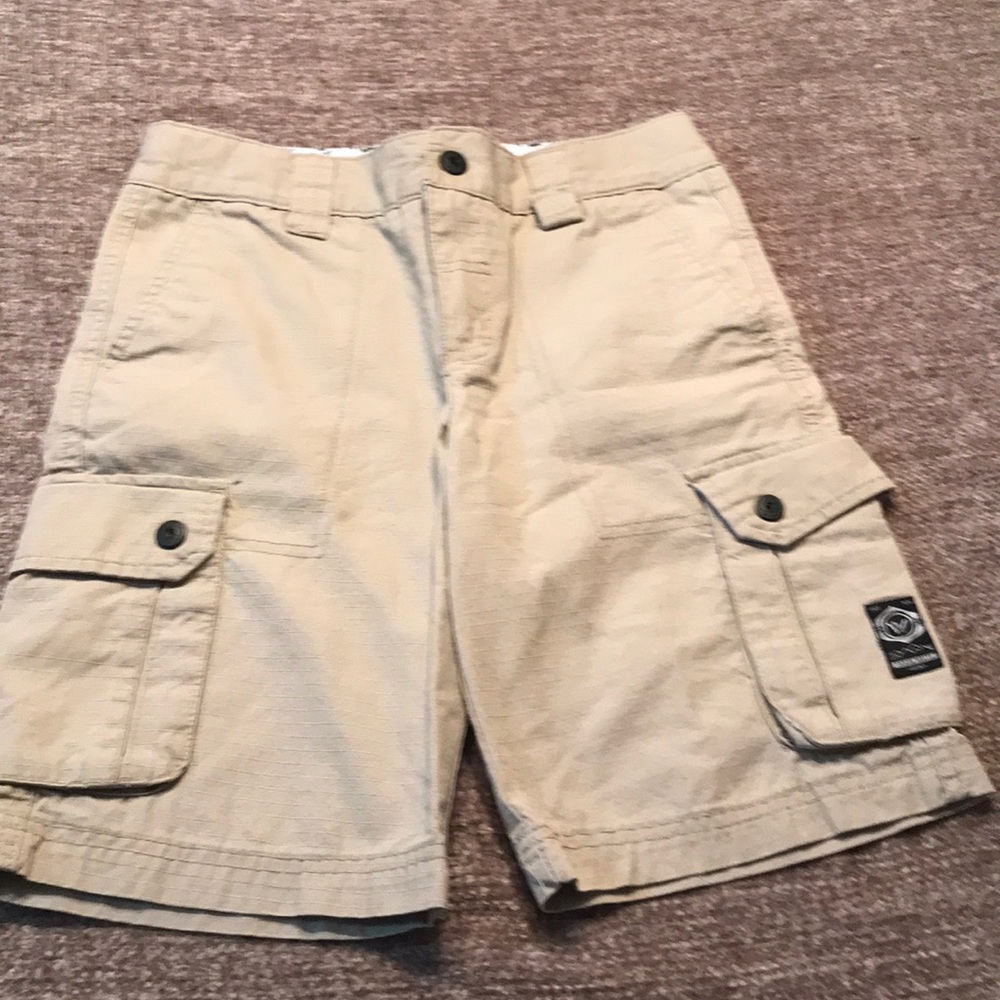 Shaun White cargo khaki shorts